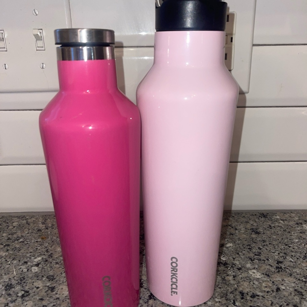 Corkcicle Vibrant Pink Bottle Duo